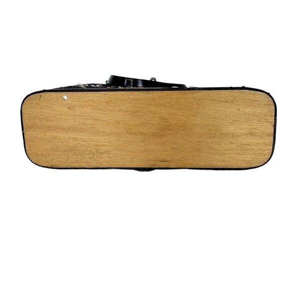 Vintage 1960s Sequined Jeweled Night Owl Moon & Stars Enid Collins Style Handbag - Picture 6 of 12